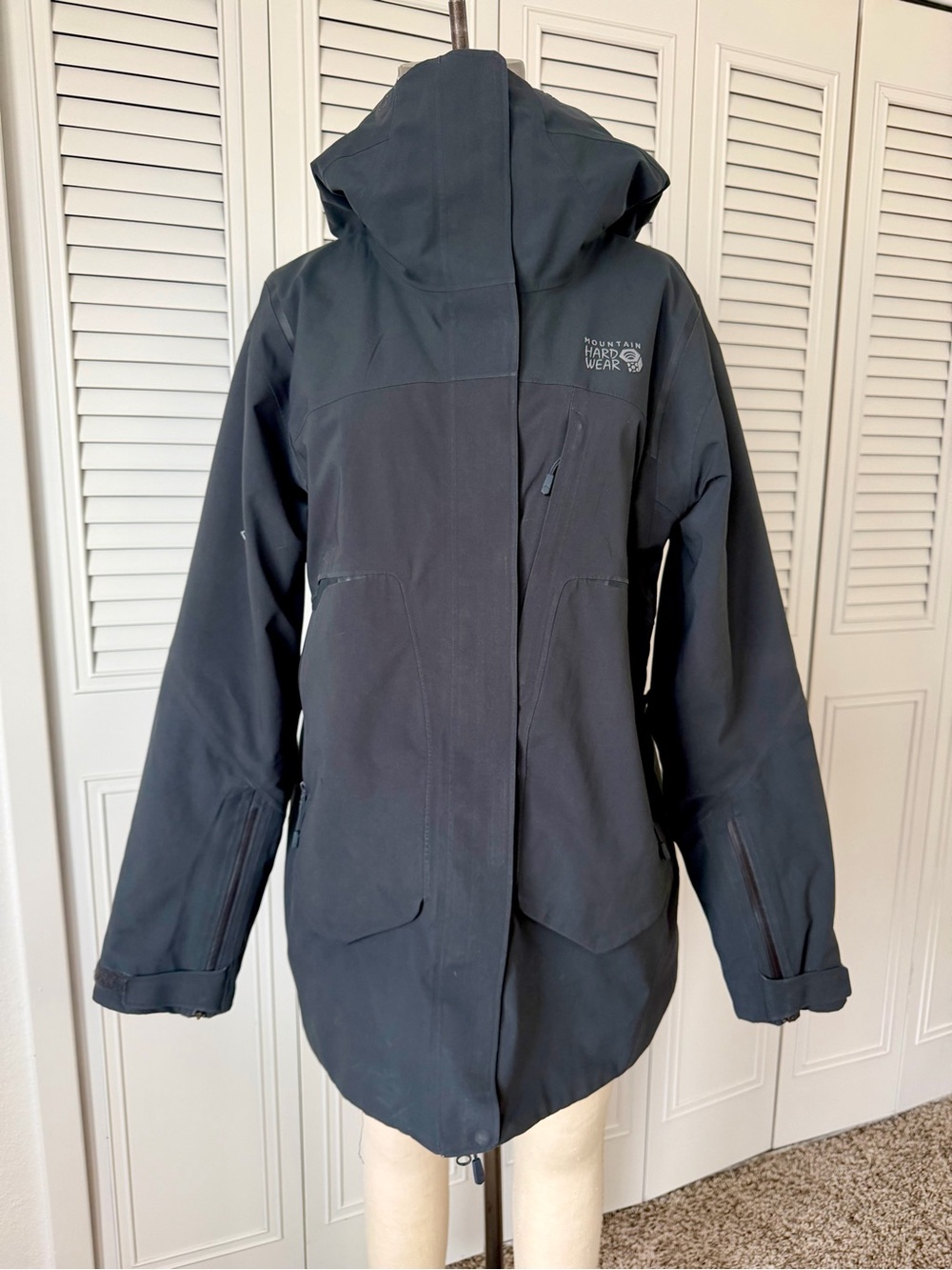 Mountain Hardwear Women's Black Waterproof Insulated Jacket